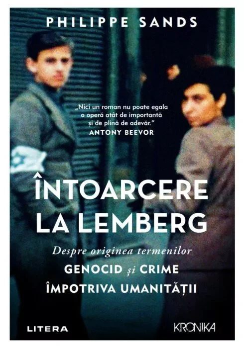 Coperta cărții Întoarcere la Lemberg de Philippe Sands, Editura Litera